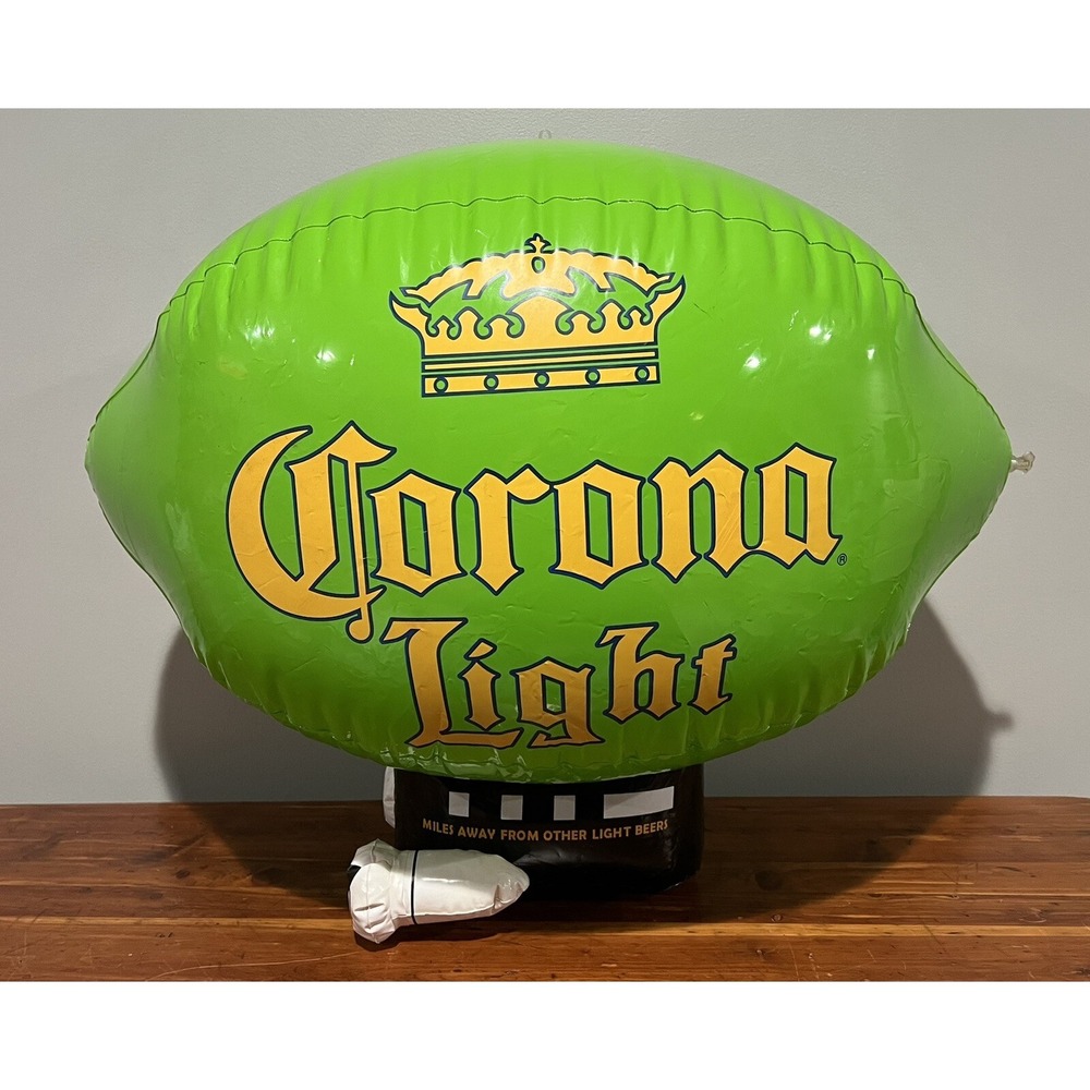 Vintage Corona Light Beer Inflatable Hanging‎ Blimp  *Man Cave*